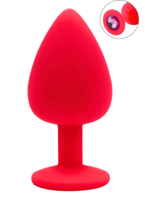Plug bijou rose Large - DB-RY069PNK